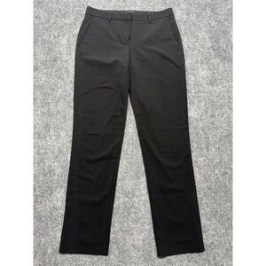 Theory Testra Edition Women’s 4 Black Stretch Wool Crop Dress Pants Trousers